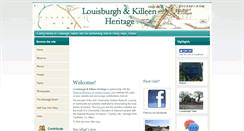 Desktop Screenshot of louisburgh-killeenheritage.org
